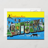 ケンタッキーヴィンテージはがき ポストカード (正面/裏面)