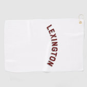 ケンタッキーヴィンテージアーチ ゴルフタオル (横)