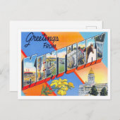 ケンタッキーヴィンテージ大文字葉書 ポストカード (正面/裏面)