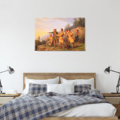 ケンタッキー初の眺め キャンバスプリント (インサイチュ (寝室))