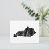 ケンタッキー動揺して州の概要 ポストカード (スタンド正面)