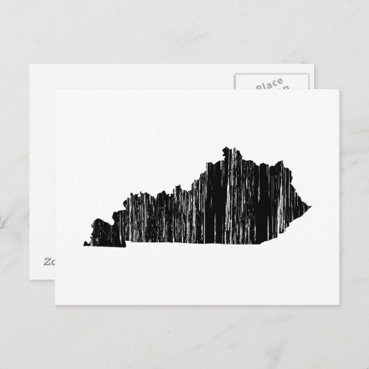 ケンタッキー動揺して州の概要 ポストカード (正面/裏面)