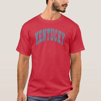 ケンタッキー大のヴァーシティレタリング デザイン Tシャツ