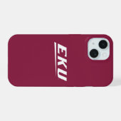 ケンタッキー大学(東部) | EKU iPhone 15ケース (裏面横)