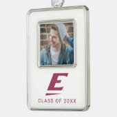 ケンタッキー大学(Eastern Kentucky University) シルバープレートフレームオーナメント (左)