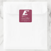 ケンタッキー大学(Eastern Kentucky University) スクエアシール (バッグ)