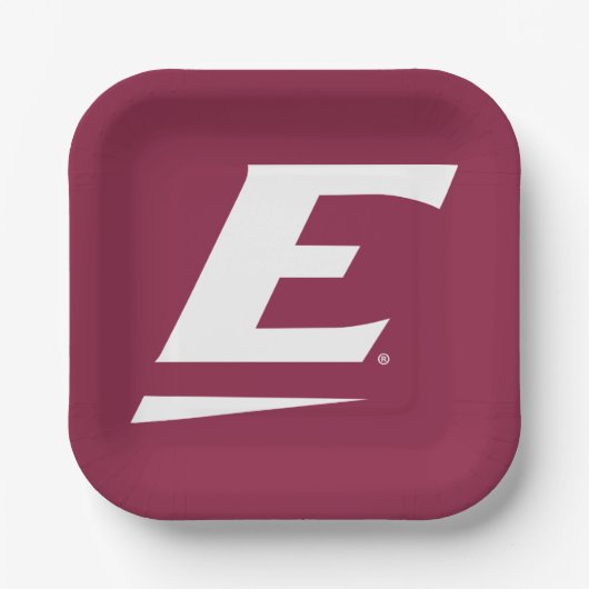 ケンタッキー大学(Eastern Kentucky University) ペーパープレート (正面)