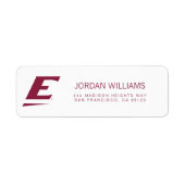 ケンタッキー大学(Eastern Kentucky University) ラベル (正面)