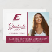 ケンタッキー大学(Eastern Kentucky University) 案内状 (正面/裏面)