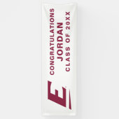 ケンタッキー大学(Eastern Kentucky University) 横断幕 (縦)