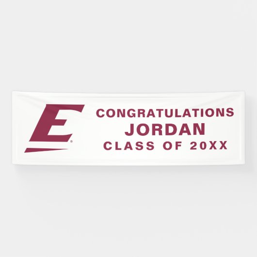 ケンタッキー大学(Eastern Kentucky University) 横断幕 (横)