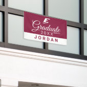 ケンタッキー大学(Eastern Kentucky University) 横断幕 (ビルの外側)