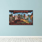 ケンタッキー大文字の情景ケンタッキー3 キャンバスプリント (インサイチュ (ウッドフロア))