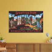 ケンタッキー大文字の情景ケンタッキー3 キャンバスプリント (インサイチュ (リビング))