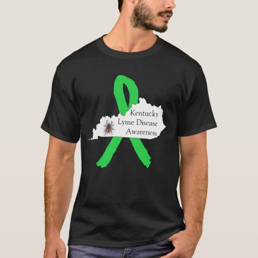 ケンタッキー州のライム病啓発Tシャツ Tシャツ (正面)