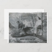 ケンタッキー州の少女たち、枝の上で ポストカード (正面/裏面)