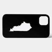 ケンタッキー州の白と黒 Case-Mate iPhoneケース (裏面 (横))