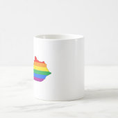ケンタッキー州の誇りLGBTQ進歩の誇り コーヒーマグカップ (中央)