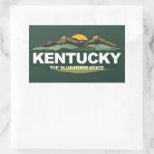 ケンタッキー州アメリカ合衆国 長方形シール (バッグ)