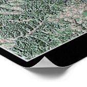 ケンタッキー州カンバーランド湖ケンタッキー衛星サイト ポスター (角)