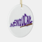 ケンタッキー州クリスマスツリーオーナメント セラミックオーナメント (右)