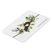 ケンタッキー州パーソナライズされたユアホームシティ素朴 マグネット (左側)