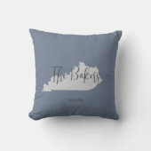ケンタッキー州ファミリーネーム装飾用クッション クッション (正面)