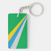 ケンタッキー州ボーリンググリーン国旗 キーホルダー (裏面)