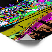 ケンタッキー州ルイスビルの落書き ポスター (角)