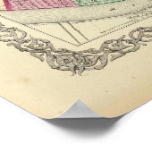 ケンタッキー州ルイビル市 ポスター (角)