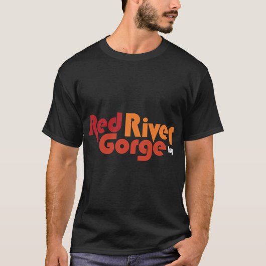 ケンタッキー州レッドリバーゴージ Tシャツ (正面)