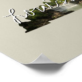 ケンタッキー州写真の挿入物と町名 ポスター (角)