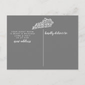 ケンタッキー州引越アナウンスはがき 案内ポストカード (裏面)