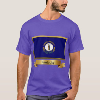 ケンタッキー州旗ステッカー1 Tシャツ