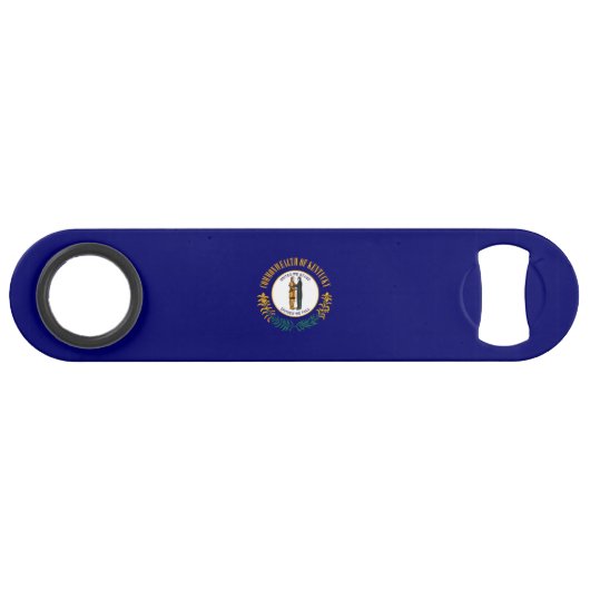 ケンタッキー州旗デザイン スピード栓抜き (正面(横))