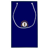 ケンタッキー州旗デザイン スモールペーパーバッグ (裏面)