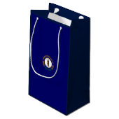 ケンタッキー州旗デザイン スモールペーパーバッグ (裏面アングル)