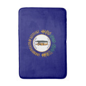 ケンタッキー州旗デザイン バスマット (正面縦)