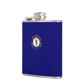 ケンタッキー州旗デザイン フラスク (左)