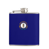ケンタッキー州旗デザイン フラスク (正面)