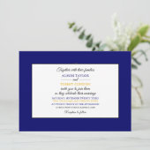 ケンタッキー州旗結婚旗 招待状 (スタンド正面)