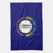 ケンタッキー州旗 キッチンタオル (縦)