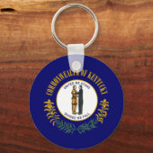 ケンタッキー州旗 キーホルダー (正面)