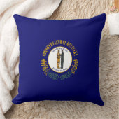 ケンタッキー州旗 クッション (ブランケット)