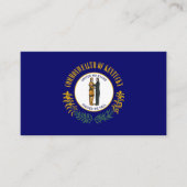 ケンタッキー州旗、ケンタッキー州旗 名刺 (正面)