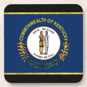 ケンタッキー州旗 コースター (正面)