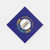 ケンタッキー州旗 スタンダードランチョンナプキン (角)