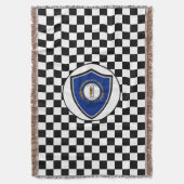 ケンタッキー州旗 スローブランケット (正面縦)