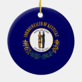 ケンタッキー州旗 セラミックオーナメント (裏面)