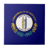 ケンタッキー州旗 タイル (正面)